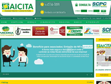 Tablet Screenshot of aicita.com.br